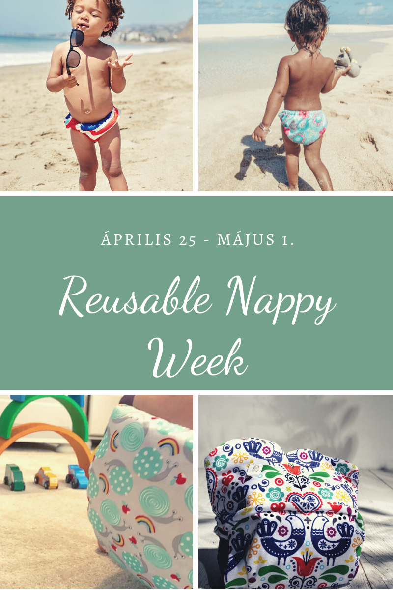 Reusable Nappy week - egy hét a mosható pelenka népszerűsítéséért